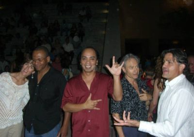 group of people posing for photo