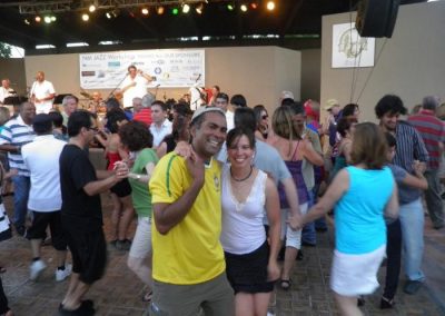 Couple at a concert