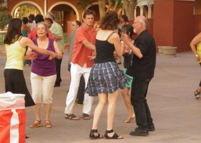 people dancing