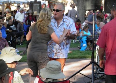 Couple dancing