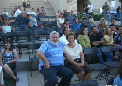 Couple at a concert