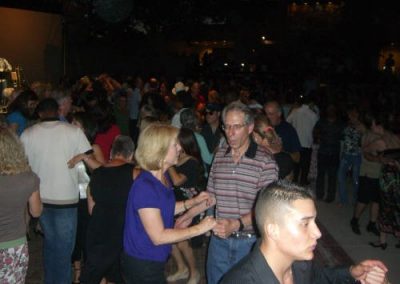 People dancing on the dance floor